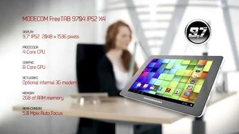 MODECOM FreeTAB 9704 Quadcore allwinner A31  YouTube