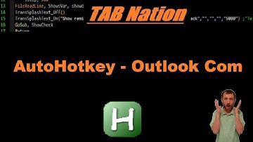 AutoHotkey - Microsoft Office - Automate Outlook with COMS