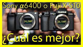 📸 Fujifilm X-S10 o Sony A6400? Cuál es mejor? 2023