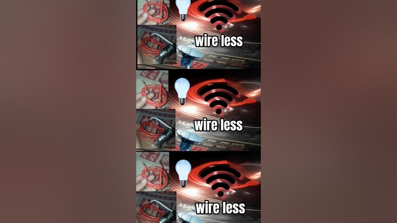 Wireless power supply step by step process 💡 with induction cooker