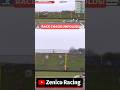 Rainy Race Drama: Slippery Surfaces and Close Calls! #shorts