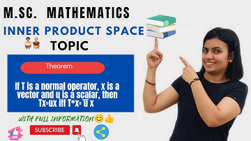 L-58||theorem | inner product space||Nivaanmath academy
