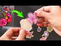 DIY Flower sticker 😍/ Homemade Sticker/Diy wall stickers/Diy sticker/diy wall decor ideas