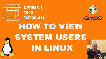 HOW TO VIEW SYSTEM USERS IN LINUX