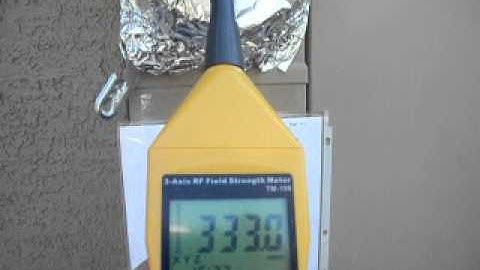 Foiling a Tucson AMR Microwave Transmitting Electric Meter
