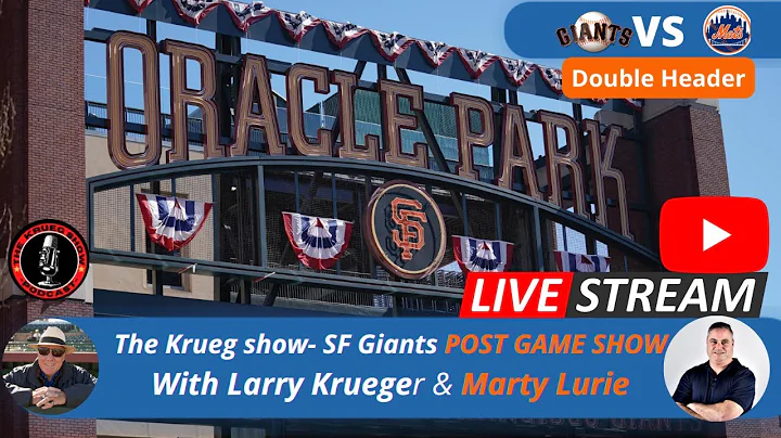 SF Giants vs Mets Double Header Post Game Show - M...