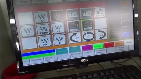 3 Axis CNC Processing Center Operation Video