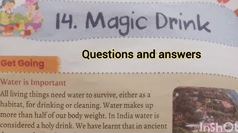 Magic Drink - Questions and Answers//Chapter-14, Class-5// EVS// Bumblebee//RaHaz Tutorial 
