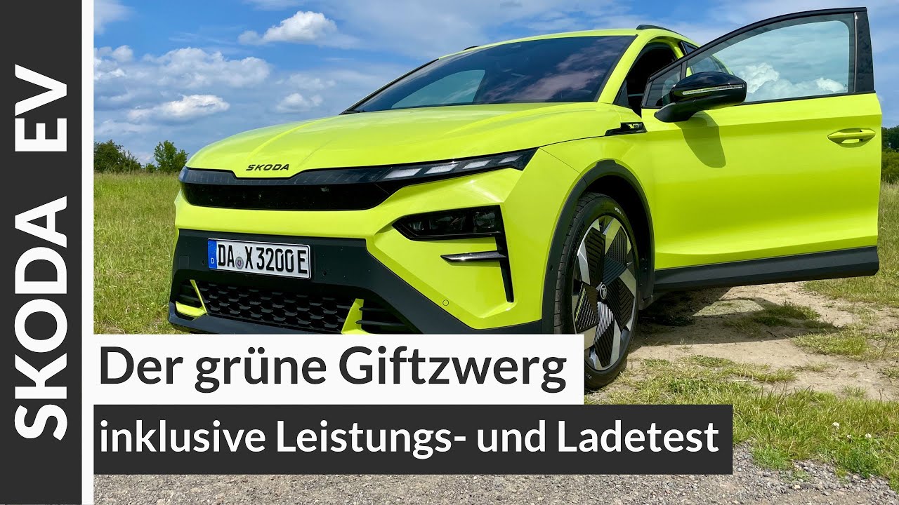 Skoda ELROQ RS im ausführlichen Alltagstest: Design, Platz, Leistung, Laden, Fahren