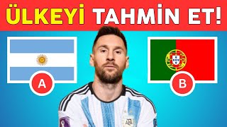 Milli Takım Testine Hazır Mısınız?-Futbolcunun Ülkesini Tahmin Edin-Icardi, Messi,Ronaldo,Neymar vb.