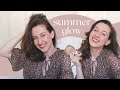 The BEST MINIMALIST SUMMER GLOW MAKEUP | French Look in 5 min | chit chat : new job, new routine ...