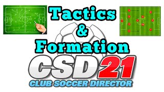 Club soccer director 2021 gameplay tactics and playing style - csd 21 tactics and playing style screenshot 4