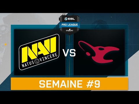 CS:GO - Na'Vi vs Mousesports - Mirage - ESL Pro League - Saison 5