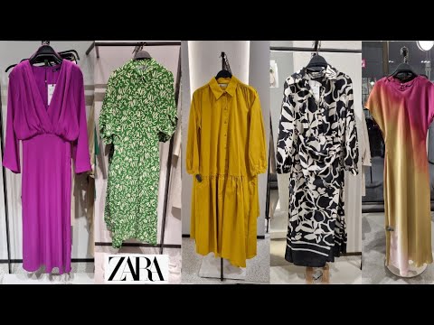 ZARA WOMEN'S DRESSES NEW COLLECTION / FEBRUARY 2023 