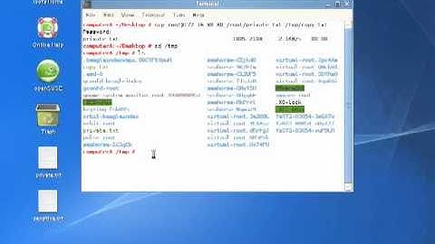 [Using SSH] 3.2. Using SCP to Copy Files