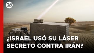 RAYO DE HIERRO | ¿Israel usó su LÁSER SECRETO en el ataque masivo de Irán?