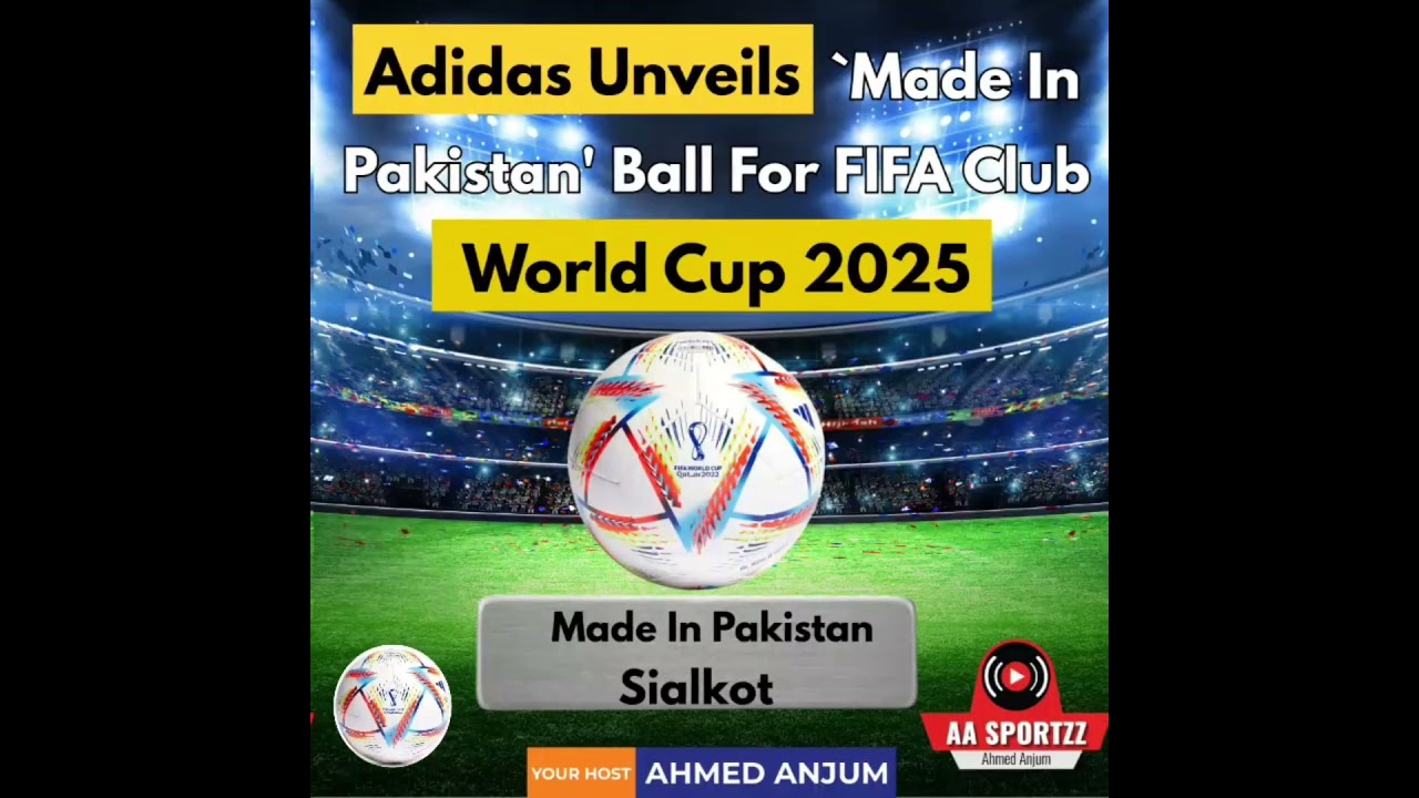 Adidas Reveals New Ball for FIFA Club World Cup! ⚽🔥