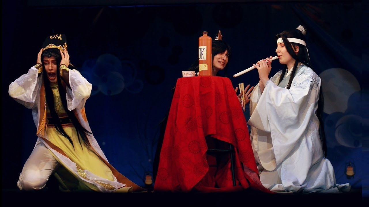 Mo Dao Zu Shi Lan Xichen, Jin Guangyao and Nie Huaisang Cosplay at Oni