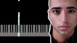 Muhabbet - Sie liegt in meinen Armen - Slow Easy Piano Tutorial Resimi