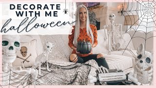 HALLOWEEN DECORATE WITH ME // HALLOWEEN DECOR IDEAS // HALLOWEEN DECORATING