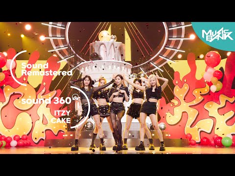[사운드 360°] 뮤직뱅크, 있지(<strong>ITZY</strong>) ‘CAKE’ 🎼Sound Remastered🎧 공간음향 <strong>Ver</strong>. ㅣKBS 230804방송