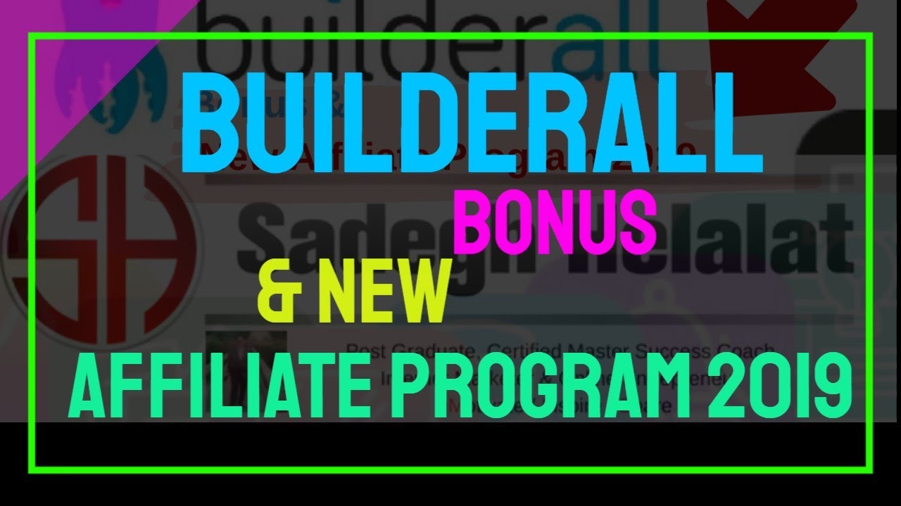 Builderall bonus & New Affiliate Program 2019