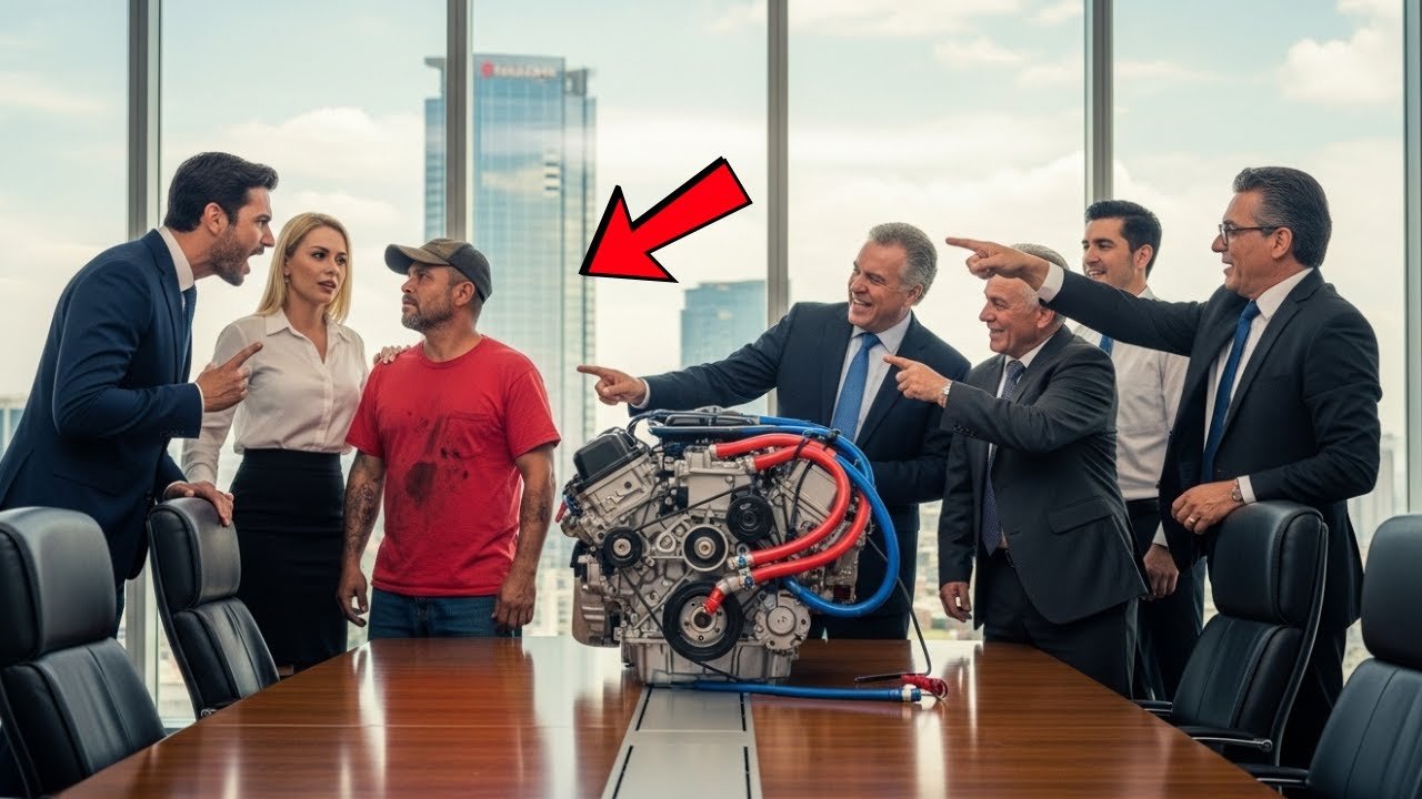 “ERES INSIGNIFICANTE” — dijo la CEO millonaria durante la apuesta… PERO el MECÁNICO calló a todos