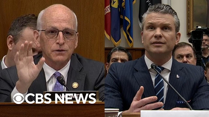 Congressman prods Hegseth about possible plans to take Panama, Greenland by force