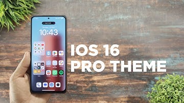 iOS 16 Update Theme For Redmi,Poco & Xiaomi Device | New System UI & Lockscreen