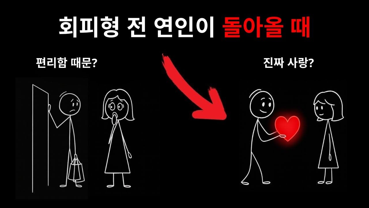 회피형 전 애인이 돌아오는 이유에 대한 냉혹한 진실 (사랑이 항상 정답은 아니다)