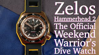 Zelos Hammerhead 2 Review | The Official Weekend Warrior&#39;s Dive Watch | Take Time