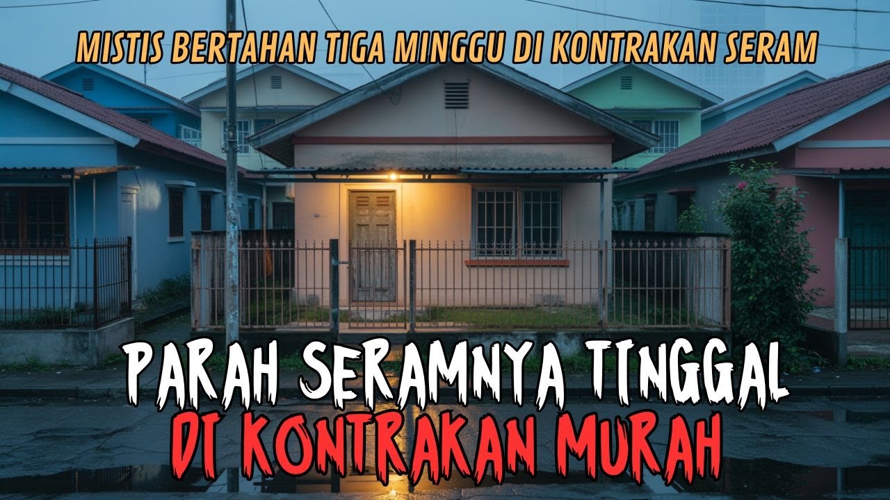 KISAH KONTRAKAN ANEH DIKALA MALAM TINGGAL BARENG HANTU DI JAKARTA