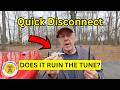 Quick Disconnects on Ham Antenna: Does It Ruin Your Tune? Full NanoVNA Test