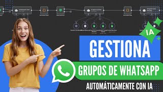 Crea un Bot que gestiona grupos de WhatsApp con IA