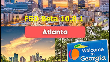 FSD Beta 10.8.1 Quick Drive with Waypoints