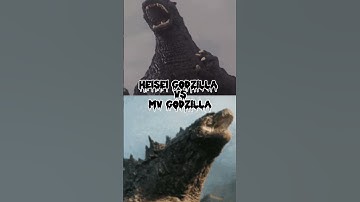 Heisei Godzilla vs Mv Godzilla #heiseigodzilla #monsterverse #godzilla #edit #shorts
