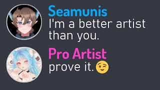 I Challenged a PRO Artist to a Drawing Competition