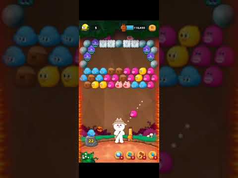 Line bubble game 2 level 1030라인버블 레벨 1030LINE バブル２stage 1030mobile game 모바일게임