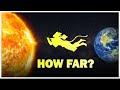 A hindu text mentions the distance to the sun debunked