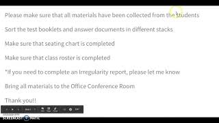 ACT Workkeys Training