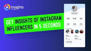 How to get insights of Instagram Influencers | Chrome Extension | Winkl Insights