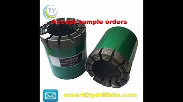 AQ BQ NQ HQ PQ Impregnated  diamond core drill bits