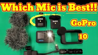 GoPro 10/What is the Best Mic Setup??
