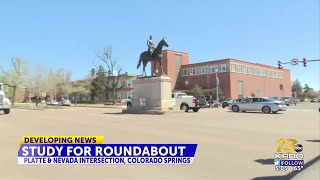 Colorado Springs residents petition for roundabout at Platte and Nevada intersection