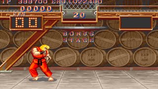 Street Fighter II ➤ Champion Edition ➤ Bonus Stage Barrel screenshot 3