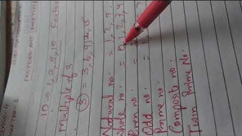 class 4 mathematics chapter 6 Factors and Multiple exercise 6A