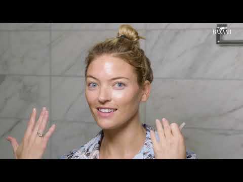 Model Martha Hunt S Nighttime Skincare Routine Go To Bed With Me Harper BAZAAR