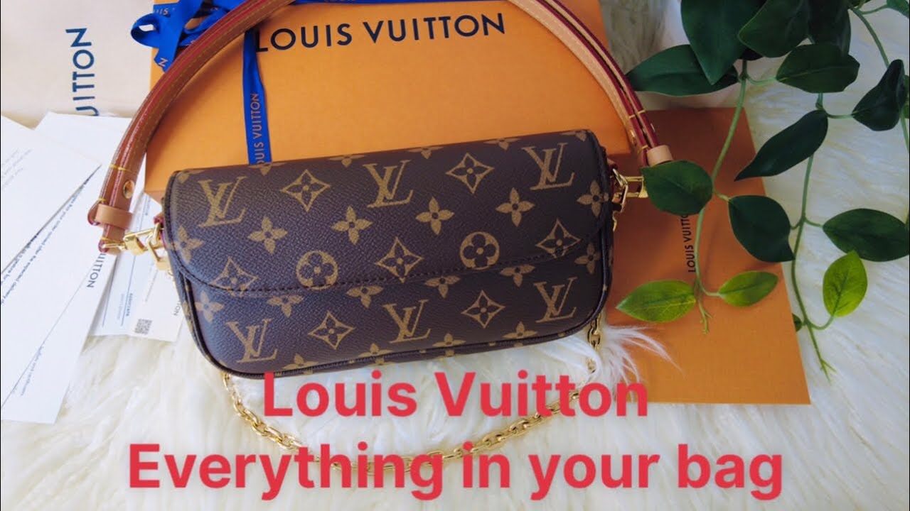 What firs in my Louis Vuitton Walket on Chain Ivy #louisvuitton #louis, Louis  Vuitton