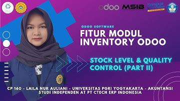 Odoo 16 - Fitur Quality Control Modul Inventory [MSIB 5 X PT Ctech ERP Indonesia]