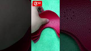 4-layer leather cutting machine with Double punch + pneumatic knife